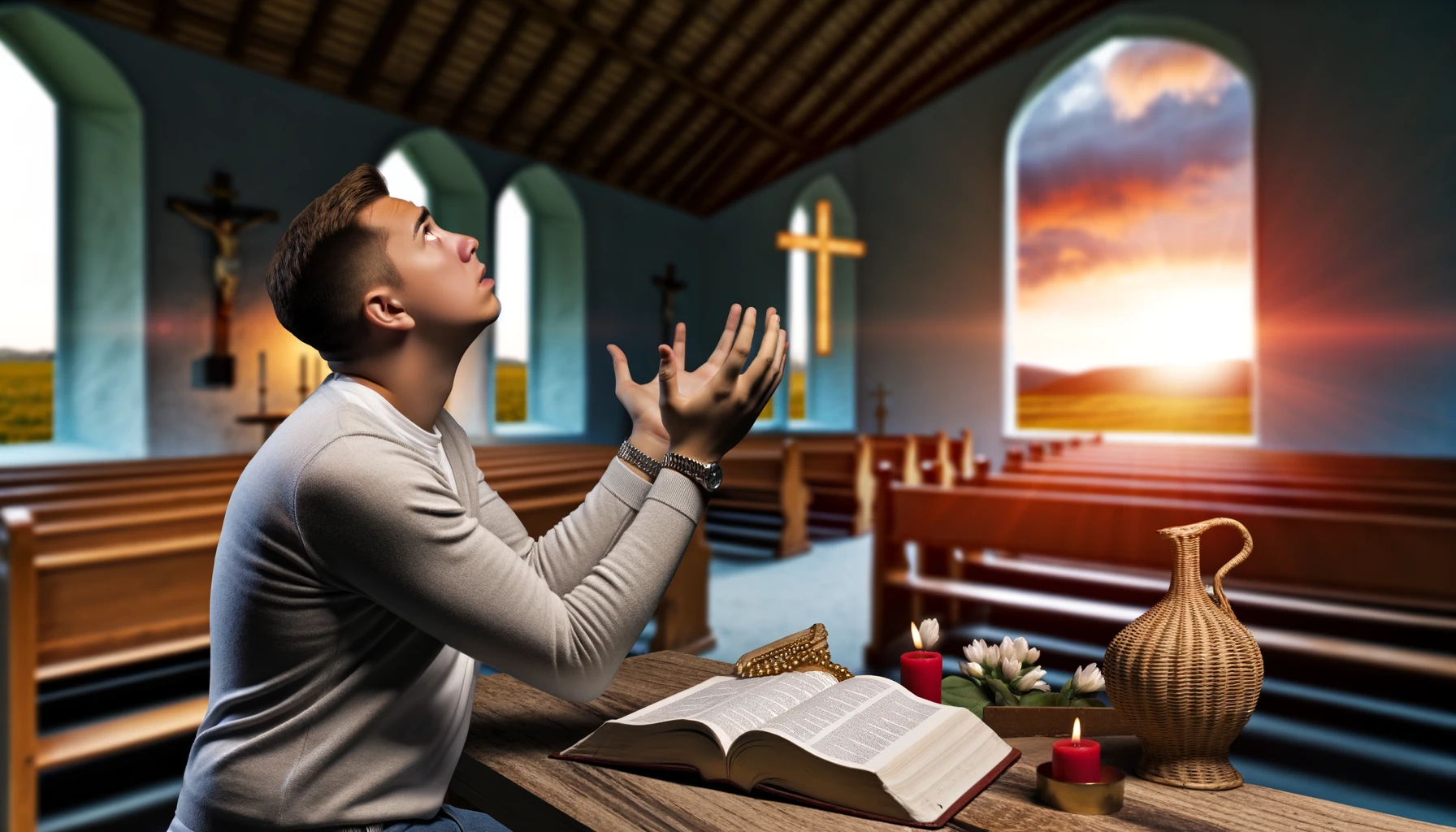 Prayer for Spiritual Revival and Mercy Inspired by Psalm 85:6-7
