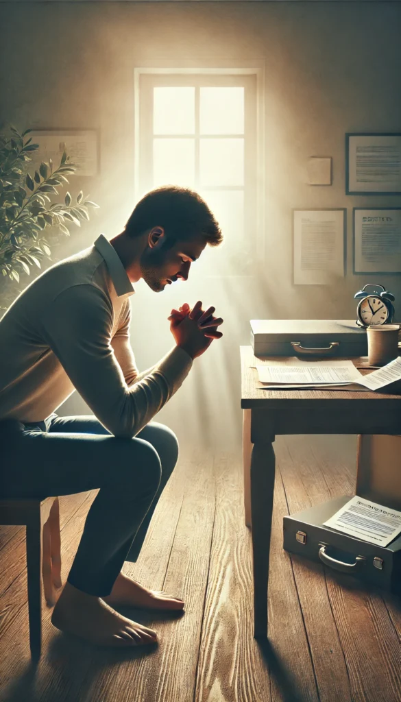 praying for a new job