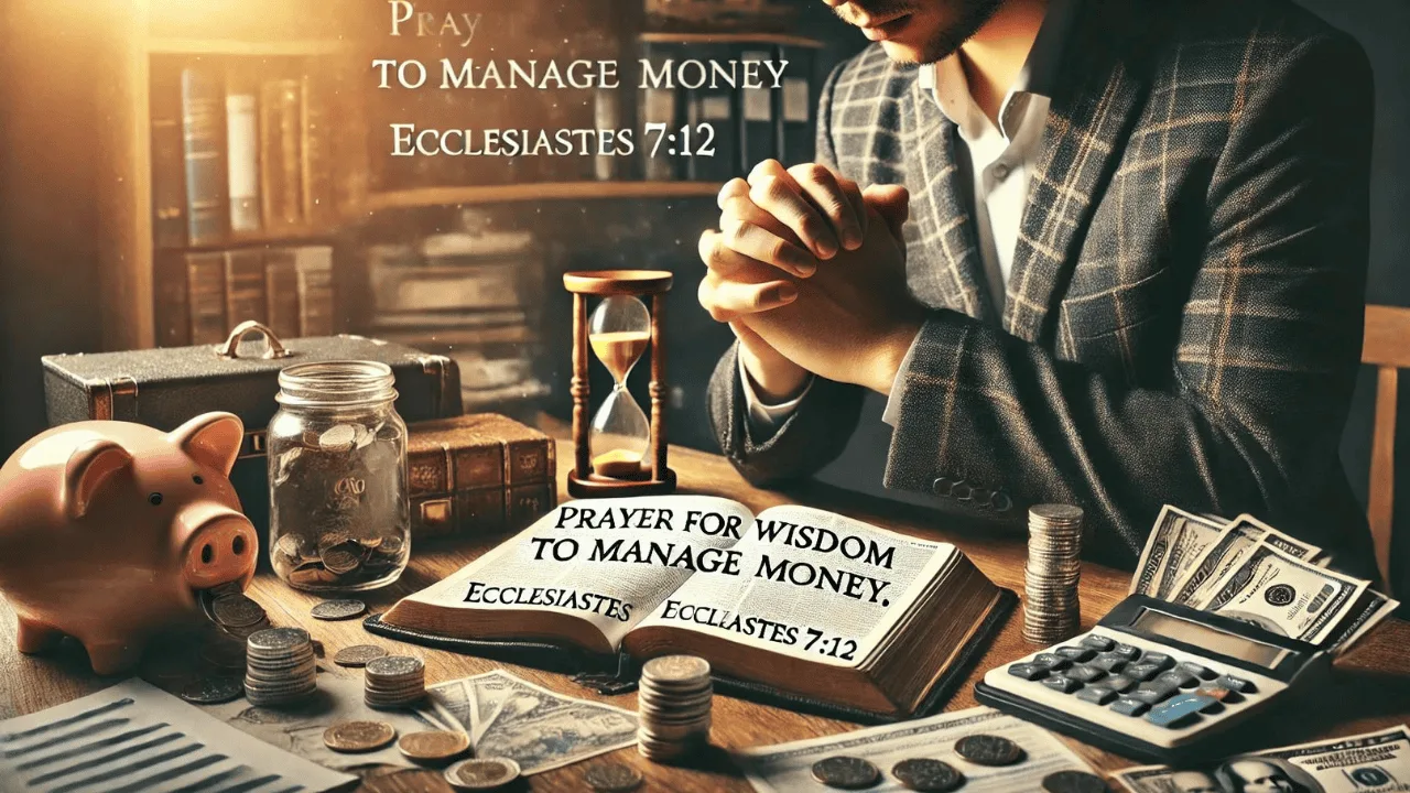 Prayer for Wisdom to Manage Money: Guided by Ecclesiastes 7:12