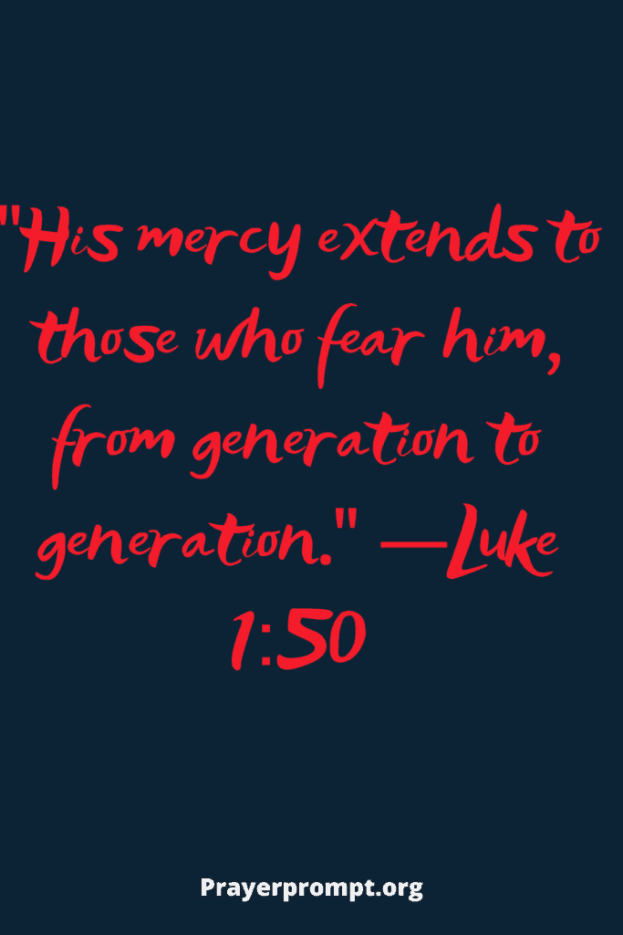 Prayer for Family Mercy