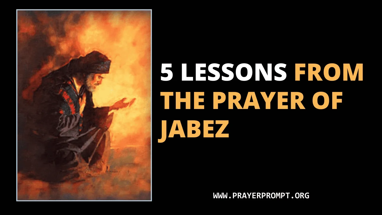5 Lessons from the Prayer of Jabez