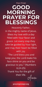 50 Powerful Good Morning Prayers for My Love