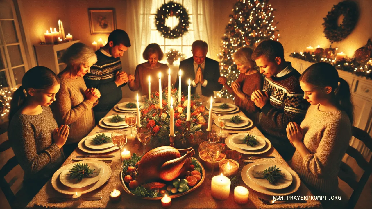 Prayers for Christmas Dinner: Heartfelt Blessings for a Joyous Meal
