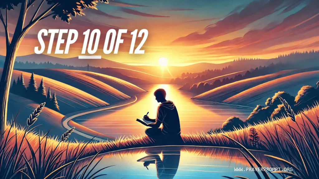 Step 10 AA Prayer