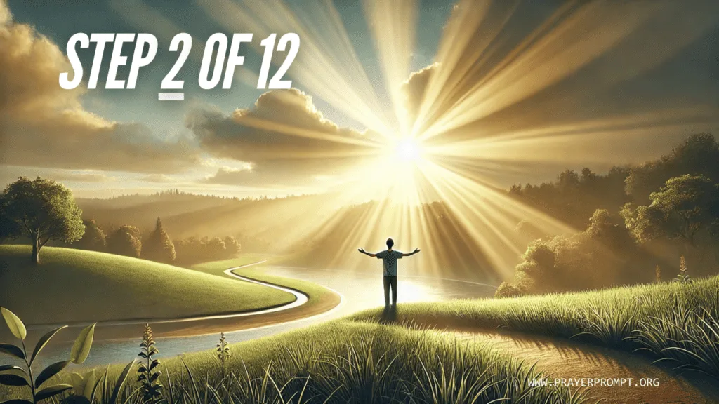 Step 2 AA Prayer