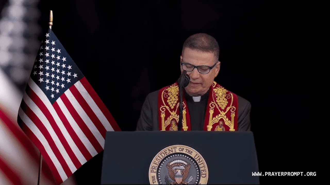 Inauguration Benediction: Rev. Fr. Frank Mann’s Profound Prayer for Unity and Leadership