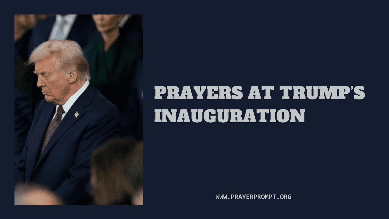 Prayers at Trump’s Inauguration: Powerful Moments of Faith and Reflection