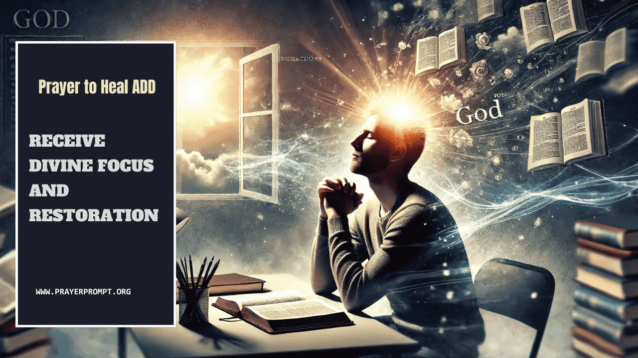 Prayer to Heal ADD – Receive Divine Focus and Restoration 1 Prayer to Heal ADD – Receive Divine Focus and Restoration