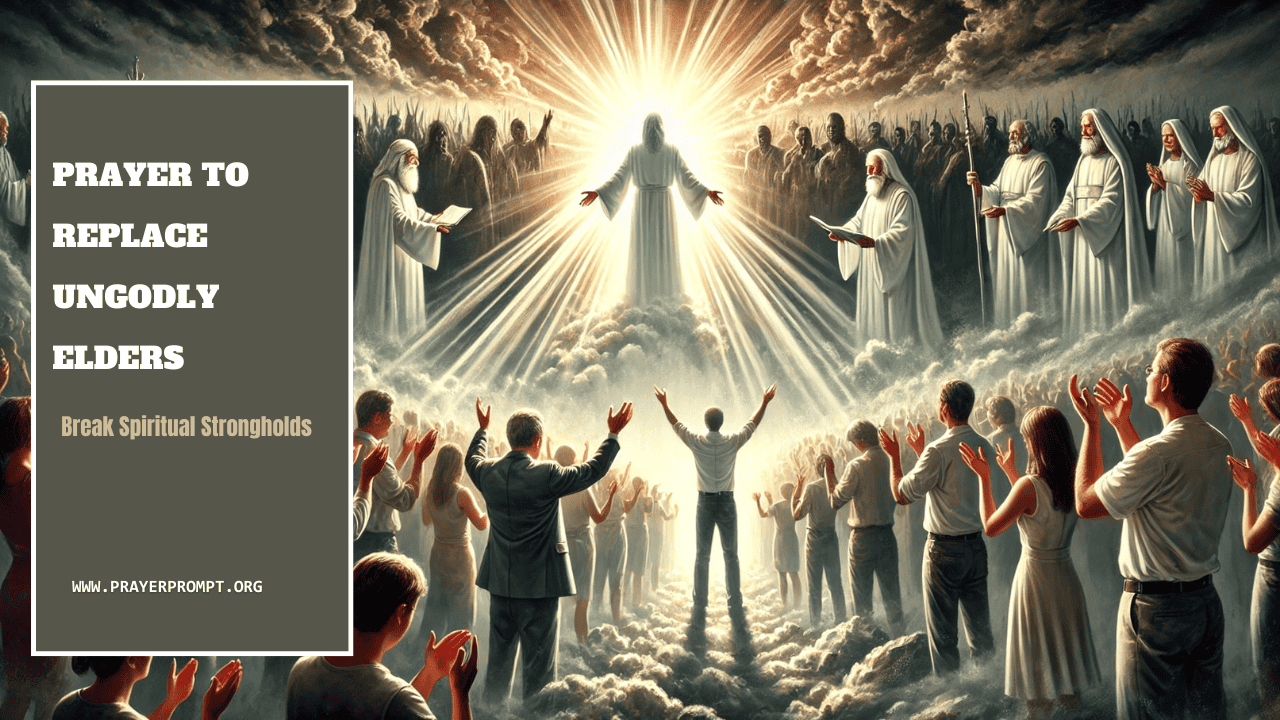 Prayer to Replace Ungodly Elders – Break Spiritual Strongholds 1 Prayer to Replace Ungodly Elders – Break Spiritual Strongholds
