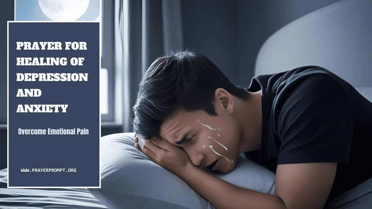 Prayer for Healing of Depression and Anxiety – Overcome Emotional Pain