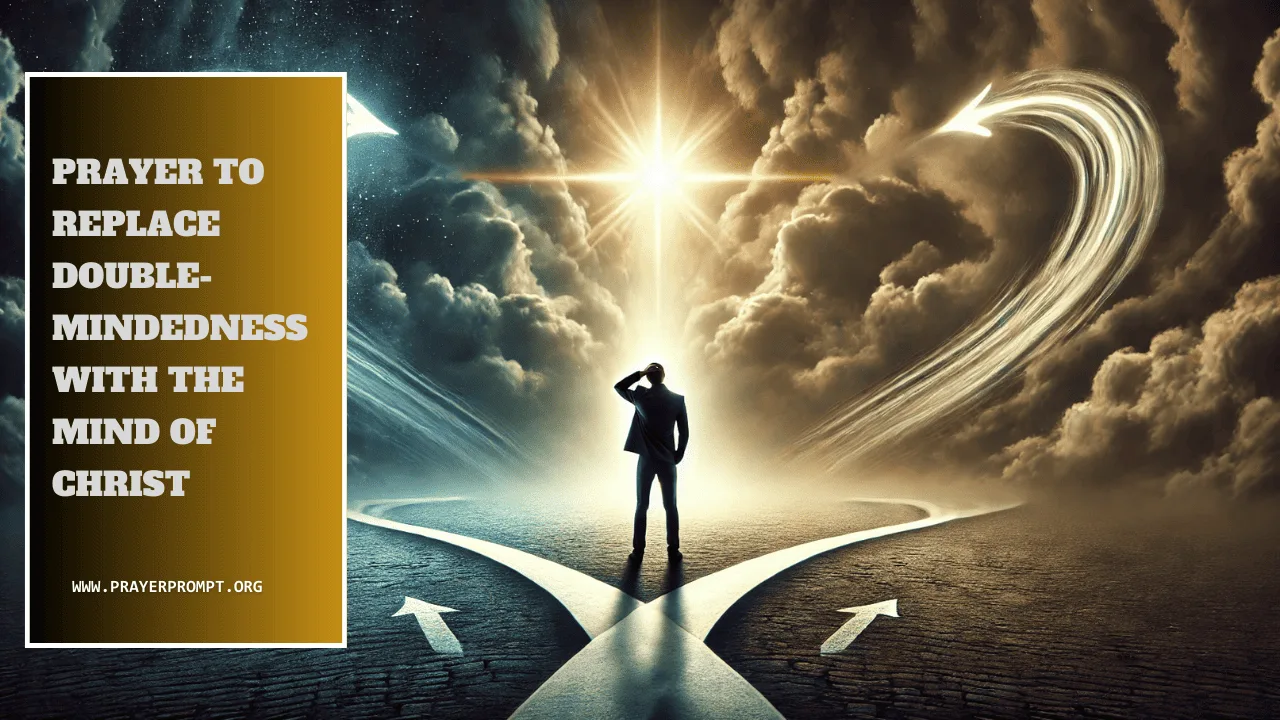 Prayer to Replace Double-Mindedness with the Mind of Christ