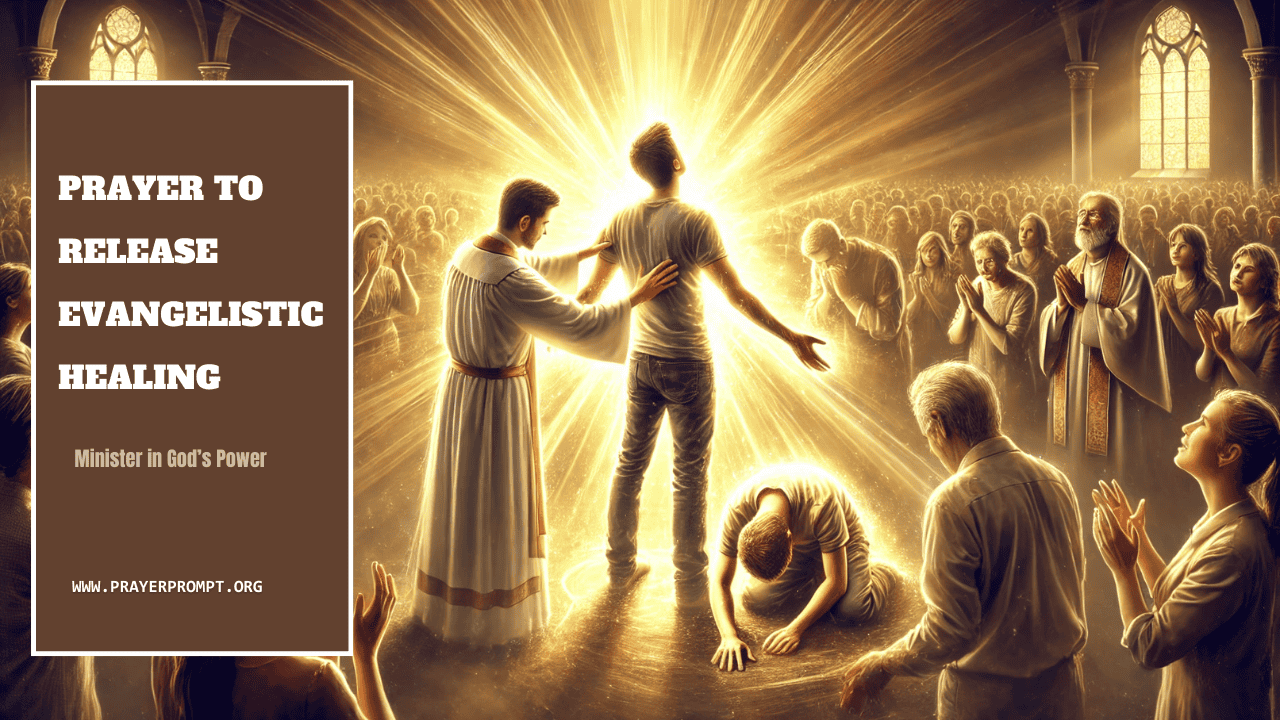 Prayer to Release Evangelistic Healing – Minister in God’s Power 1 Prayer to Release Evangelistic Healing – Minister in God’s Power