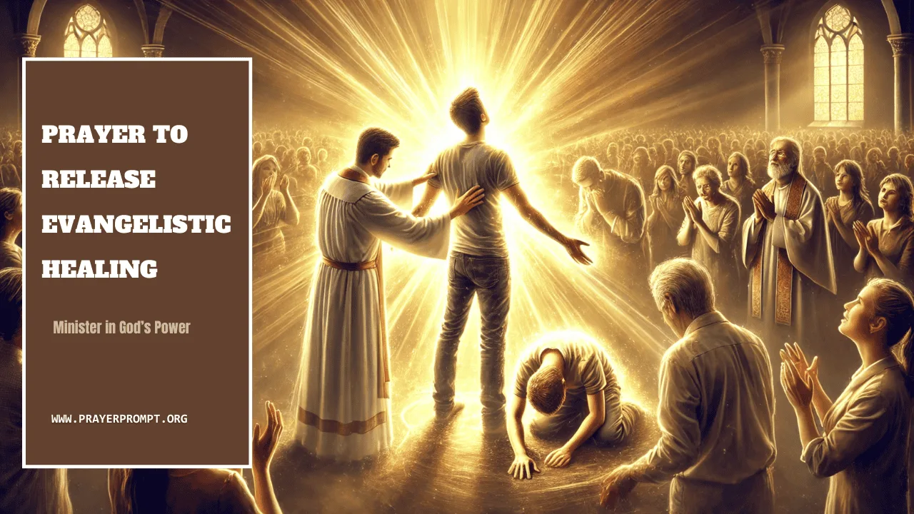 Prayer to Release Evangelistic Healing – Minister in God’s Power
