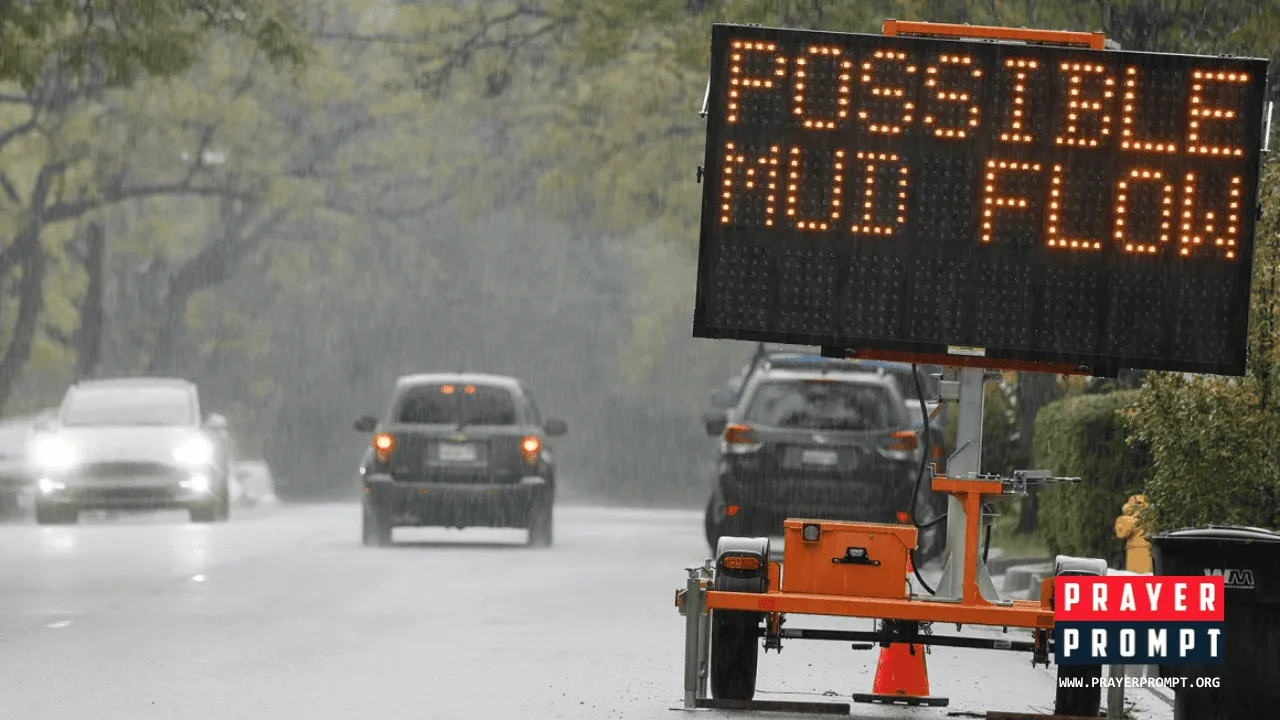 Flash Flood Warning Issued: Urgent Prayer for Safety and Protection