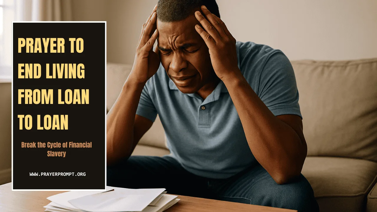 Prayer to End Living from Loan to Loan – Break the Cycle of Financial Slavery