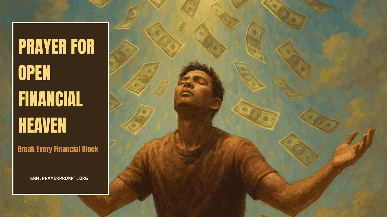 Prayer for Open Financial Heaven – Break Every Financial Block 1 Prayer for Open Financial Heaven – Break Every Financial Block