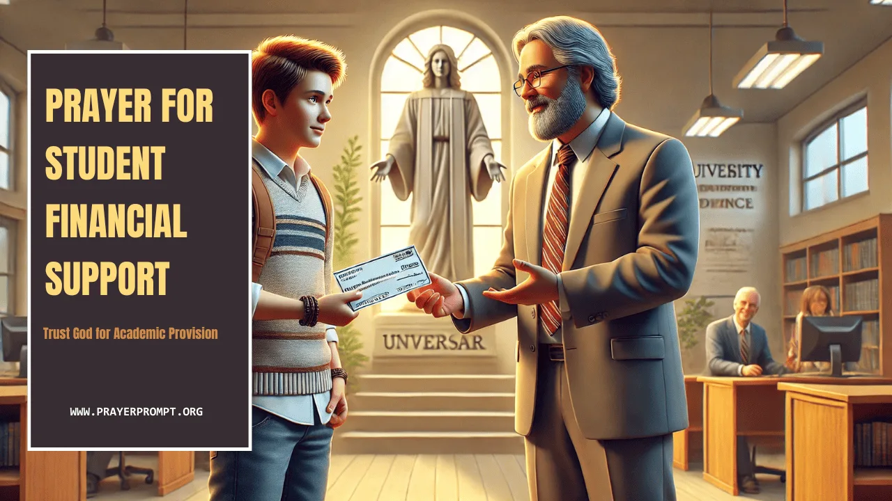Prayer for Student Financial Support – Trust God for Academic Provision
