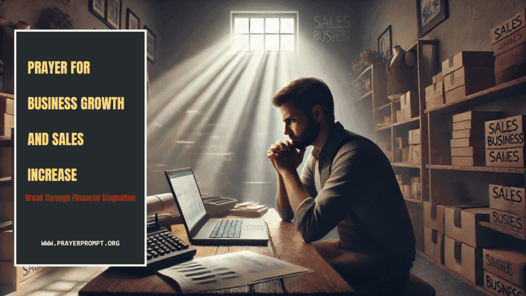 Prayer for Business Growth and Sales Increase