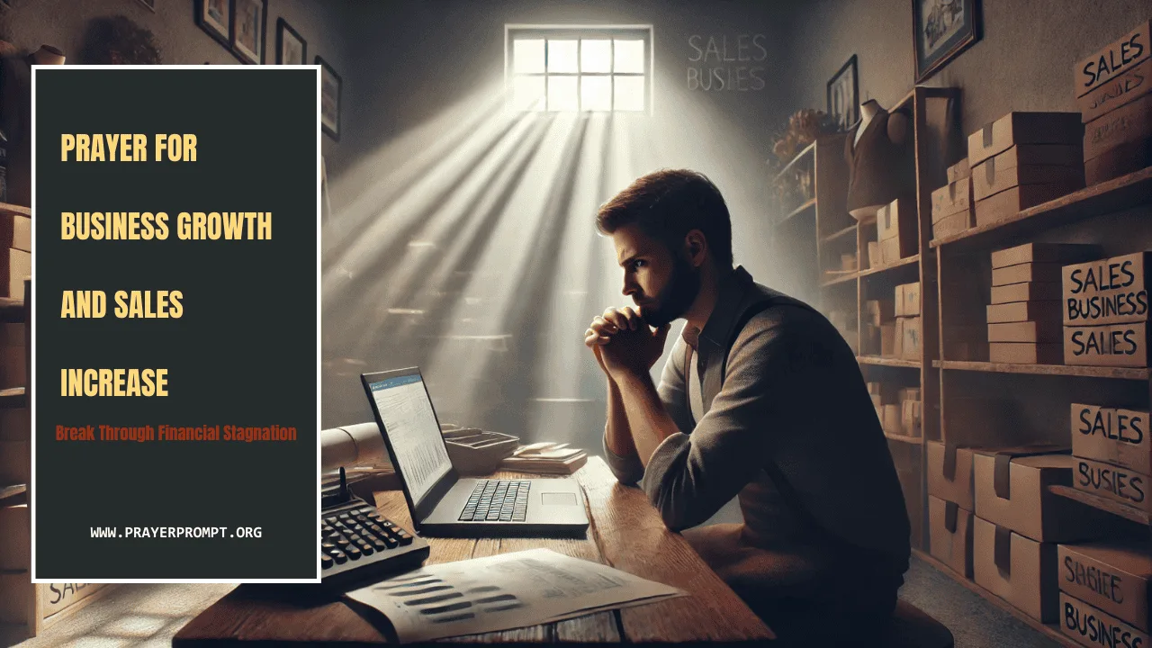 Prayer for Business Growth and Sales Increase – Break Through Financial Stagnation