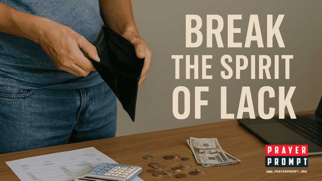 Prayer to Break the Spirit of Lack – Release God’s Abundance 2 Prayer to Break the Spirit of Lack