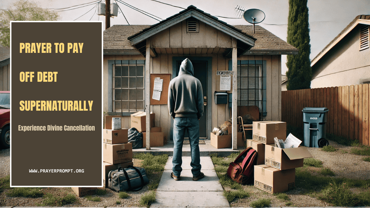 Prayer to Pay Off Debt Supernaturally – Experience Divine Cancellation 1 Prayer to Pay Off Debt Supernaturally – Experience Divine Cancellation