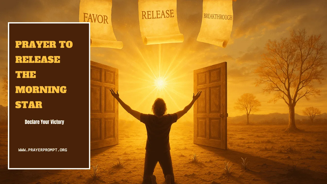 Prayer to Release Supernatural Favor and God’s Favorable Year