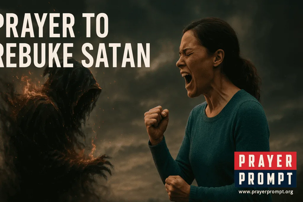 Prayer for Rebuking Satan 