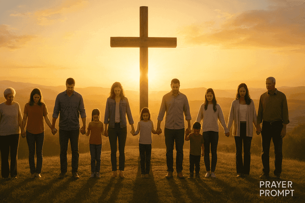 15 Powerful Easter Prayers for Family—Declare Resurrection Over Every Heart and Home 2 Prayer for Family Unity Through the Cross