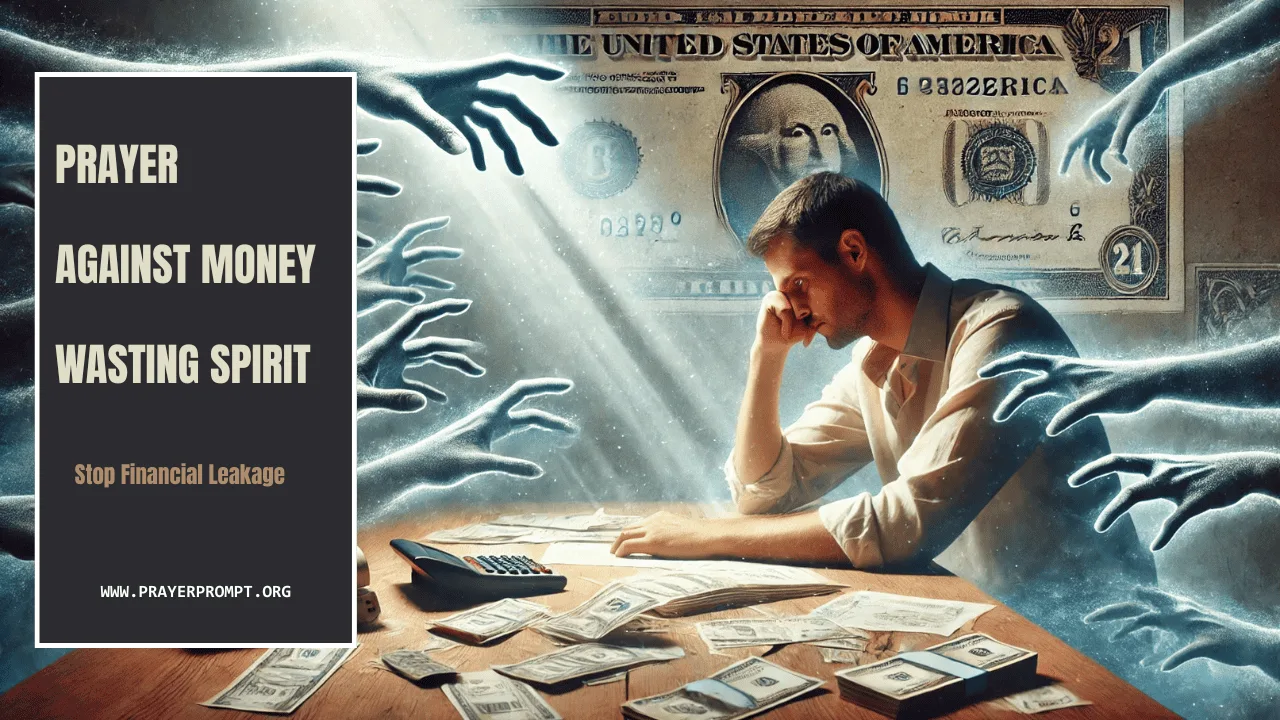 Prayer Against Money Wasting Spirit – Stop Financial Leakage