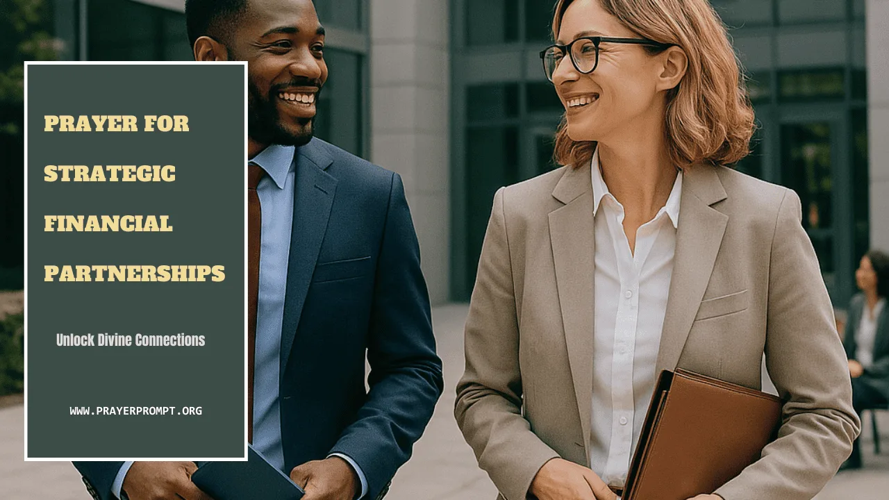 Prayer for Strategic Financial Partnerships – Unlock Divine Connections