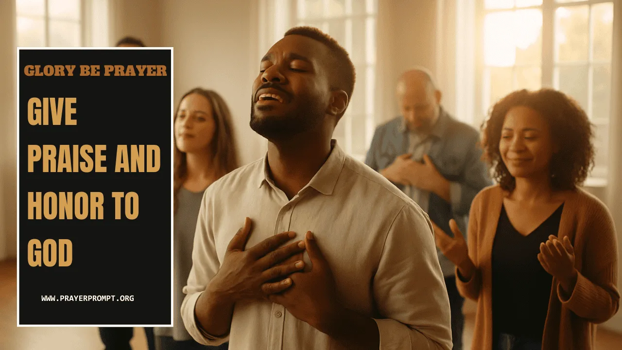 Glory Be Prayer – Give Praise and Honor to God