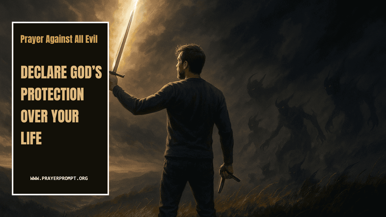 Prayer Against All Evil – Declare God’s Protection Over Your Life 1 Prayer Against All Evil – Declare God’s Protection Over Your Life