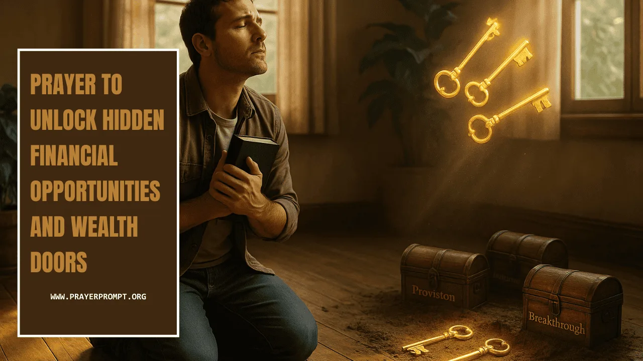 Prayer to Unlock Hidden Financial Opportunities and Wealth Doors