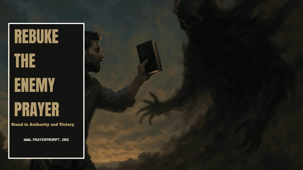 Rebuke the Enemy Prayer – Stand in Authority and Victory