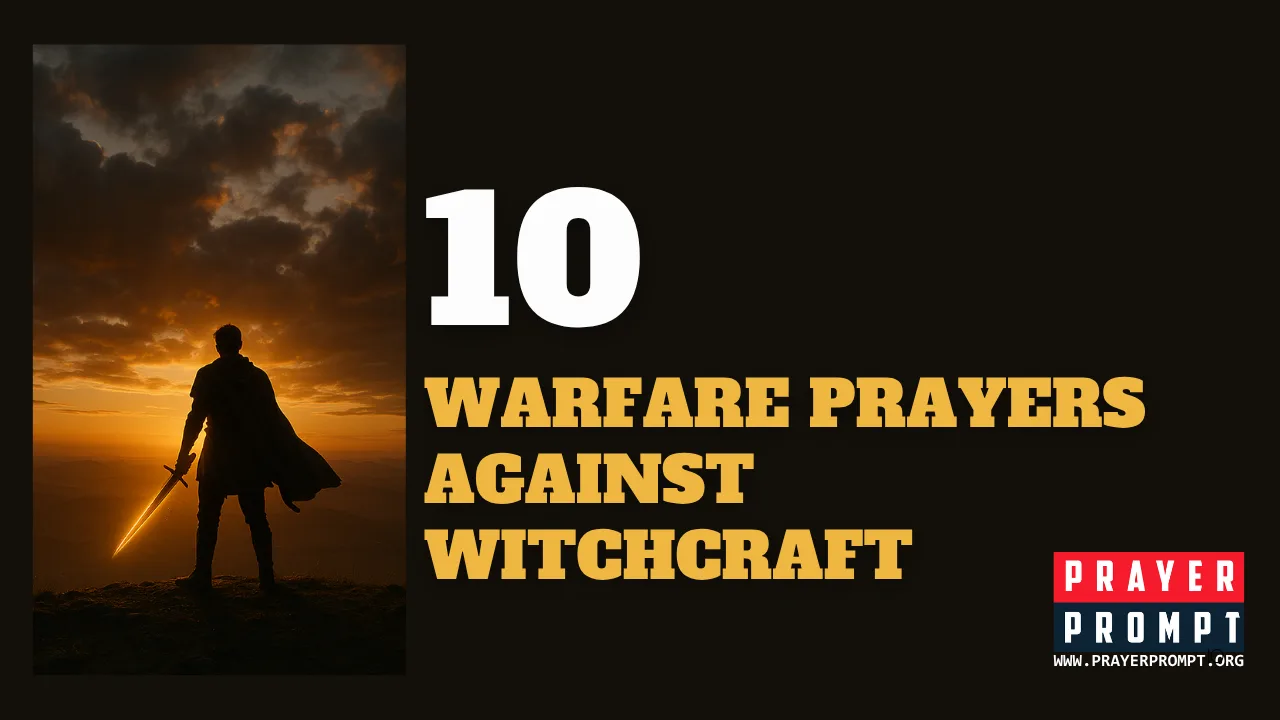 10 Warfare Prayers Against Witchcraft – Break Every Evil Assignment