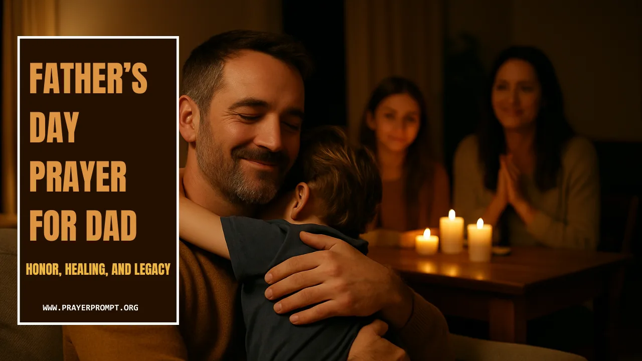 Father’s Day Prayer for Dad – Honor, Healing, and Legacy