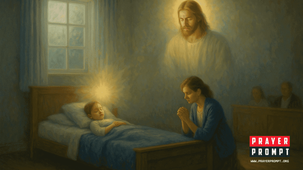 Prayer for a Sick Child – Healing in the Arms of Jesus