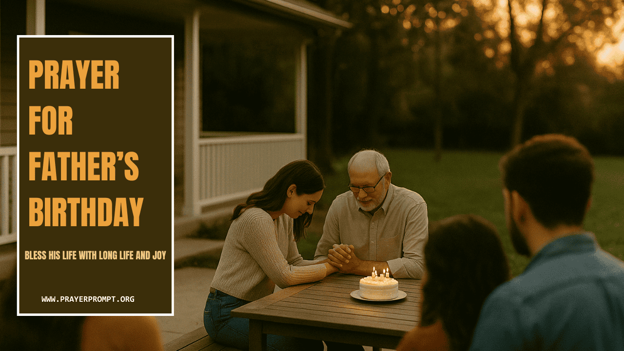 Prayer for Father’s Birthday – Bless His Life with Long Life and Joy 1 Prayer for Father’s Birthday – Bless His Life with Long Life and Joy