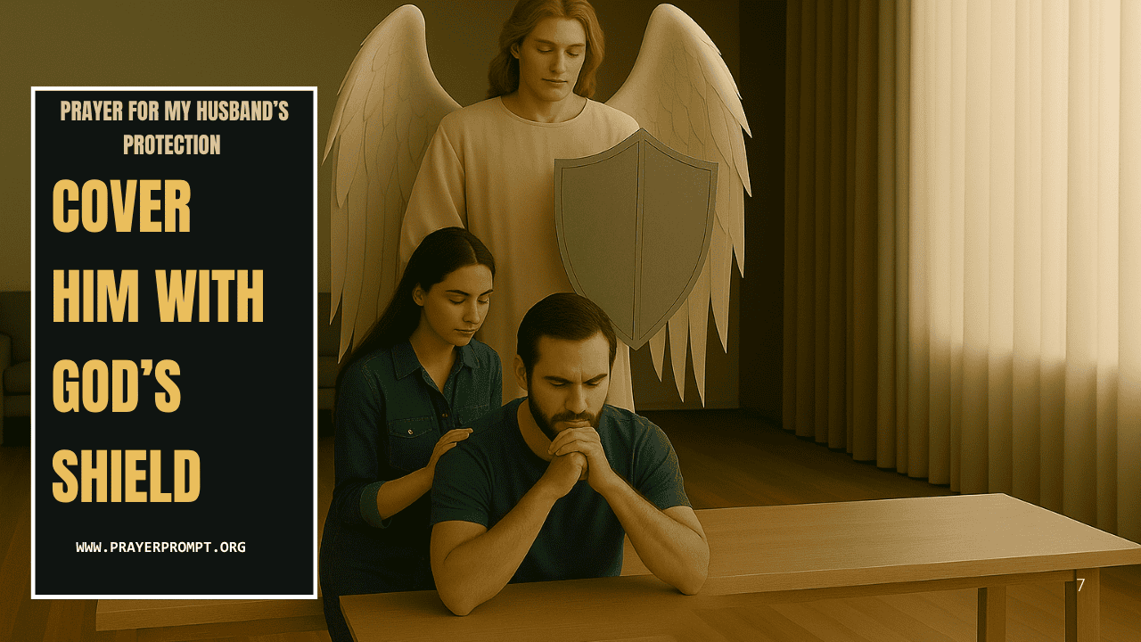 Prayer for My Husband’s Protection – Cover Him with God’s Shield