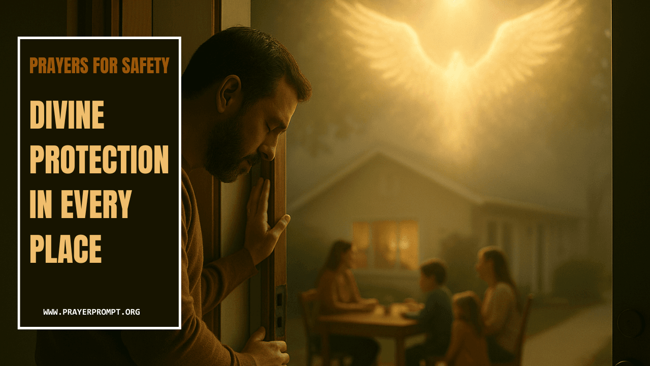 Prayers for Safety – Divine Protection in Every Place
