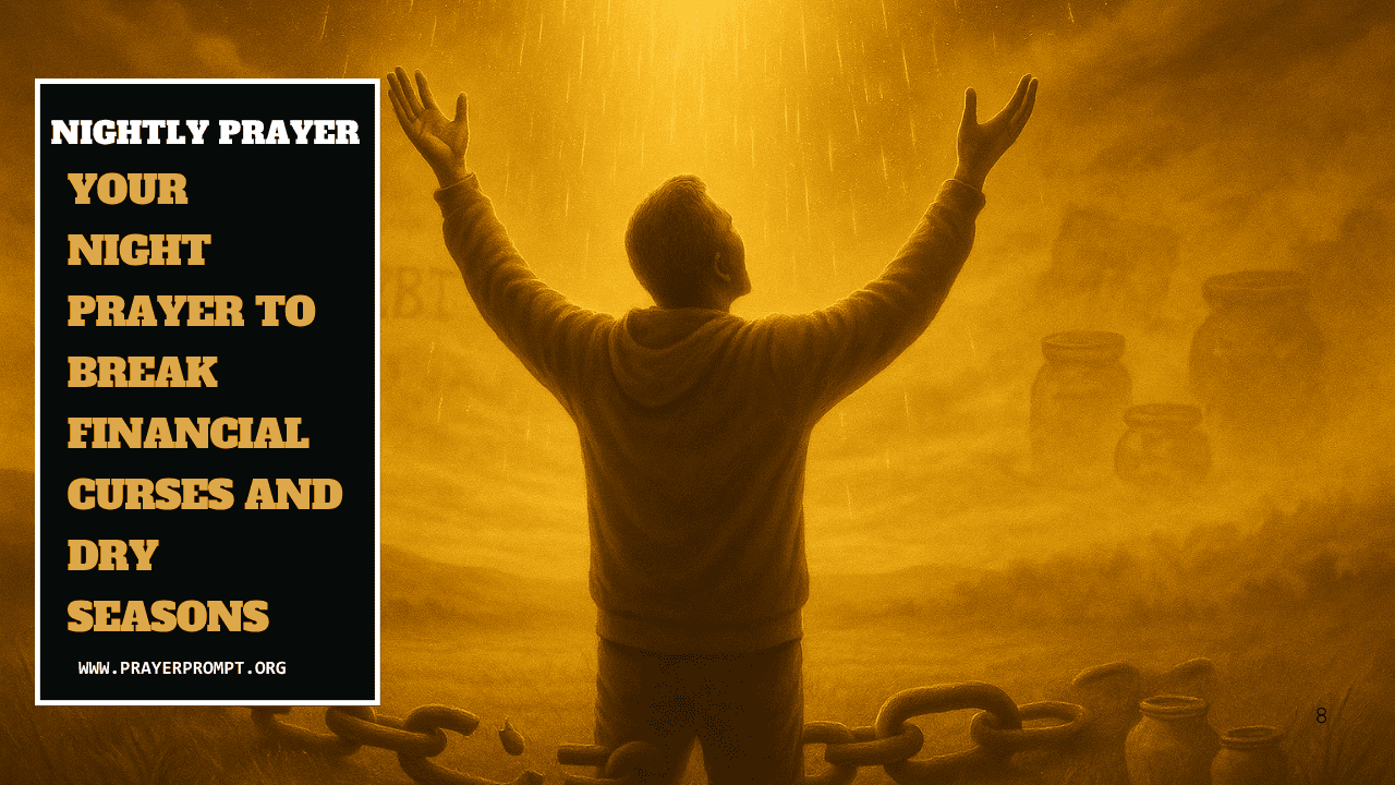 Your Night Prayer to Break Financial Curses and Dry Seasons 2 Your Night Prayer to Break Financial Curses and Dry Seasons
