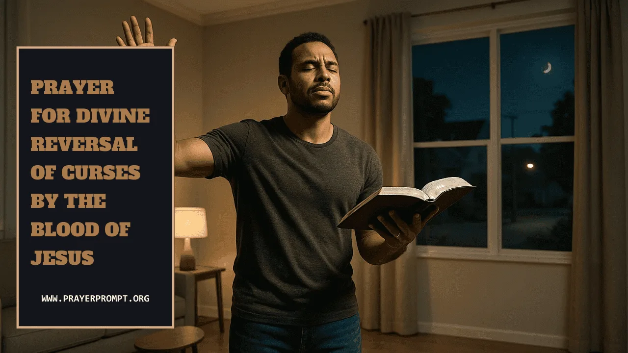 Prayer for Divine Reversal of Curses by the Blood of Jesus