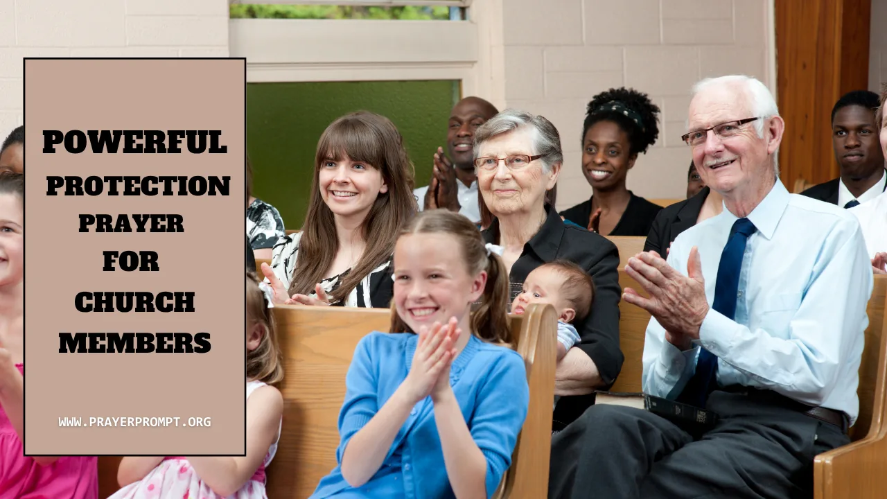 Powerful Protection Prayer for Church Members
