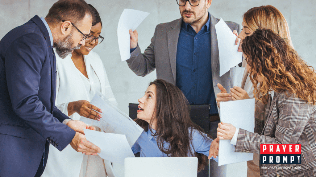 prayer for favor at work
