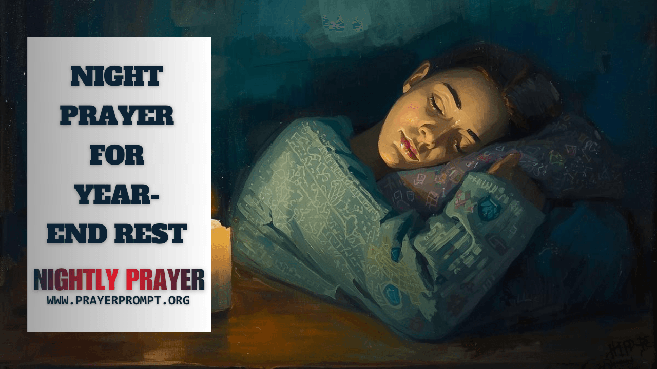 Your Night Prayer for Year-End Rest 9 Night Prayer for Year-End Rest