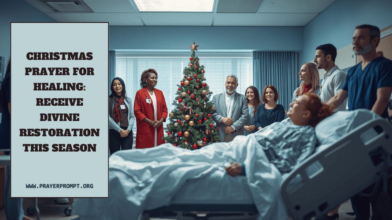 Christmas Prayer for Healing: Receive Divine Restoration This Season 1 Christmas Prayer for Healing: Receive Divine Restoration This Season