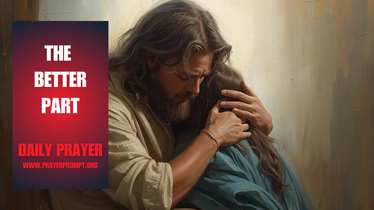Daily Prayer for January 4 2026: Choosing Intimacy With Christ Over Pressure and Busyness