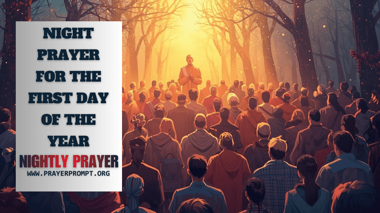 Your Night Prayer for the First Day of the Year 7 Night Prayer for the First Day of the Year