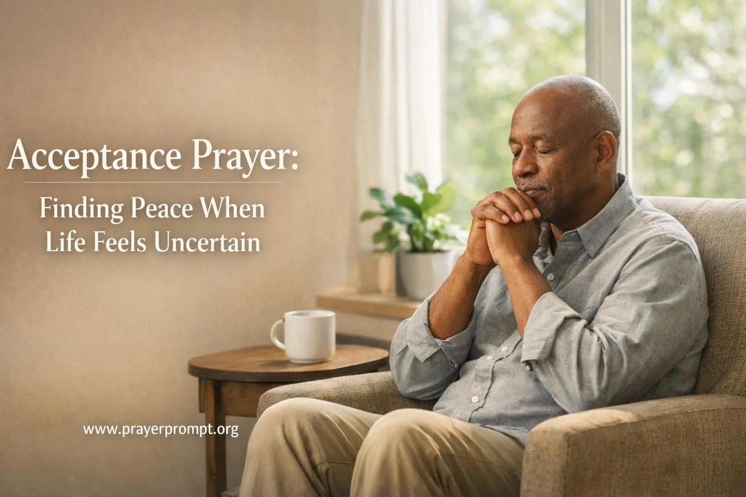 Acceptance Prayer: Finding Peace When Life Feels Uncertain