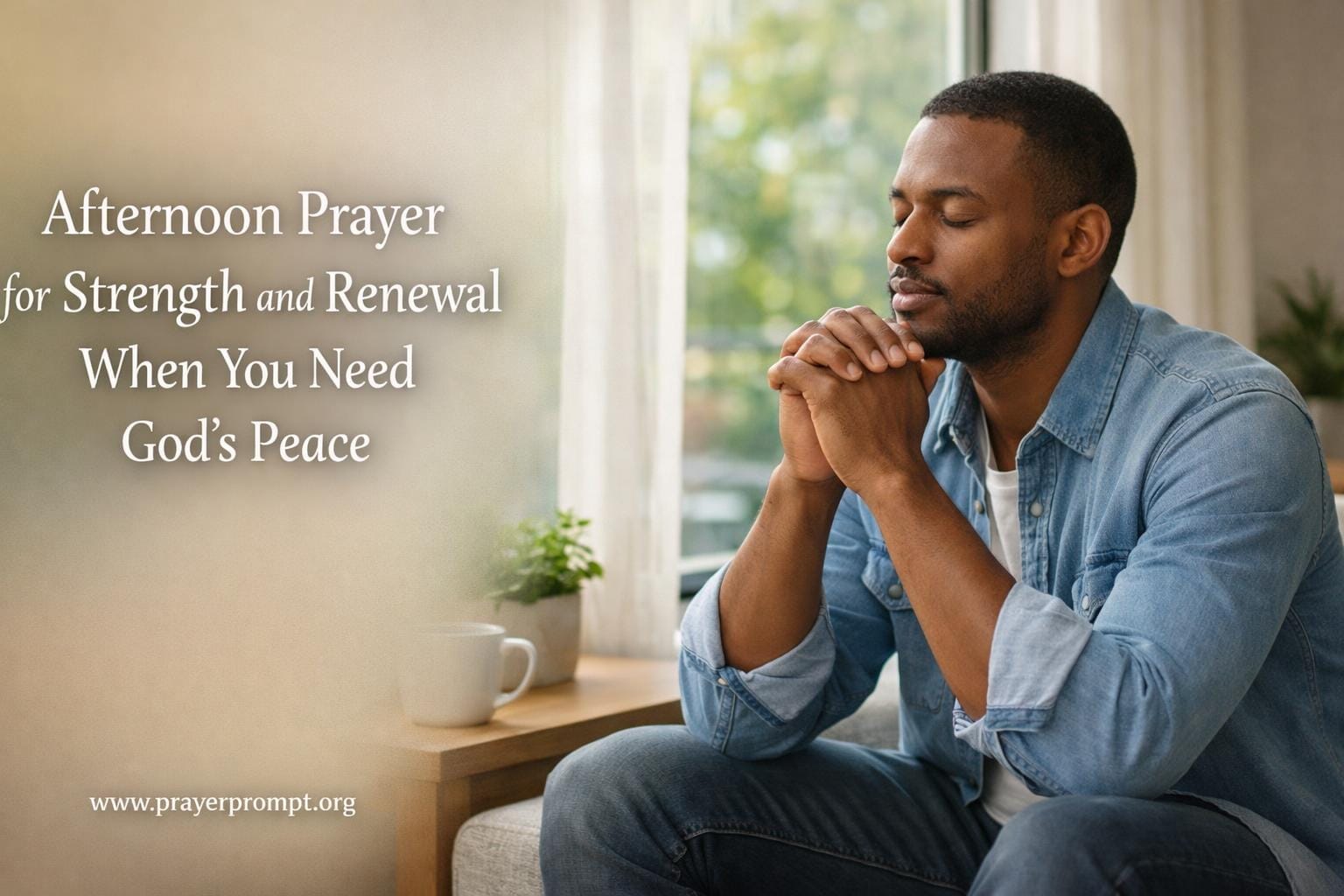 Afternoon Prayer for Strength and Renewal When You Need God’s Peace
